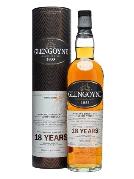 Glengoyne 18 Year Old Single Malt Scotch Whisky