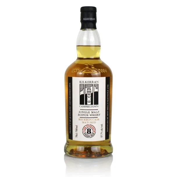 Glengyle Distillery Kilkerran Bourbon Cask Matured 8 Year Old Single Malt Scotch Whisky 700ml