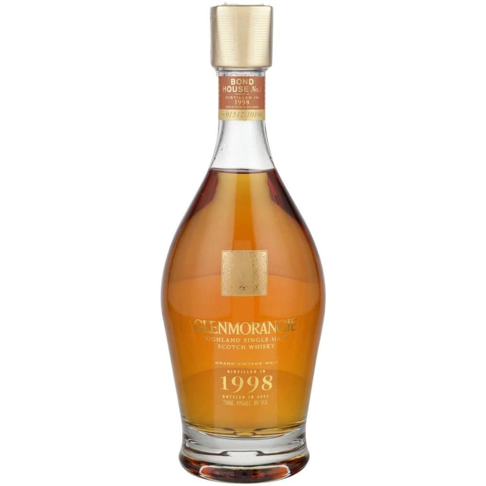 1998 Glenmorangie Grand Vintage Bond House No 1 Single Malt Scotch Whisky 750ml