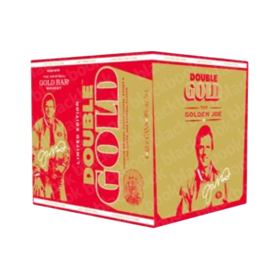 Gold Bar Double Gold The Golden Joe 4 pack Limited Edition 355 ML