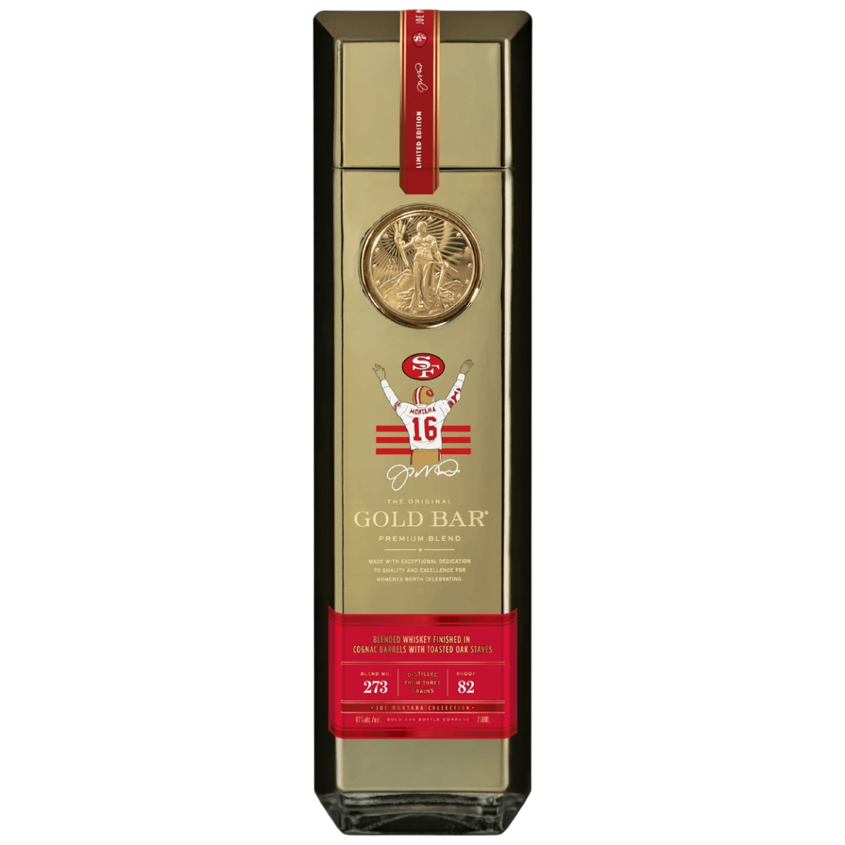 Gold Bar Joe Montana (82 proof) 750 ml