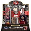 Gold Bar Joe Montana Collection 40th Anniversary  Gift Set 750 ML