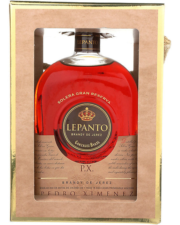 Gonzalez Byass Lepanto Solera Gran Reserva P.X. Pedro Ximenez Brandy de Jerez 700ml