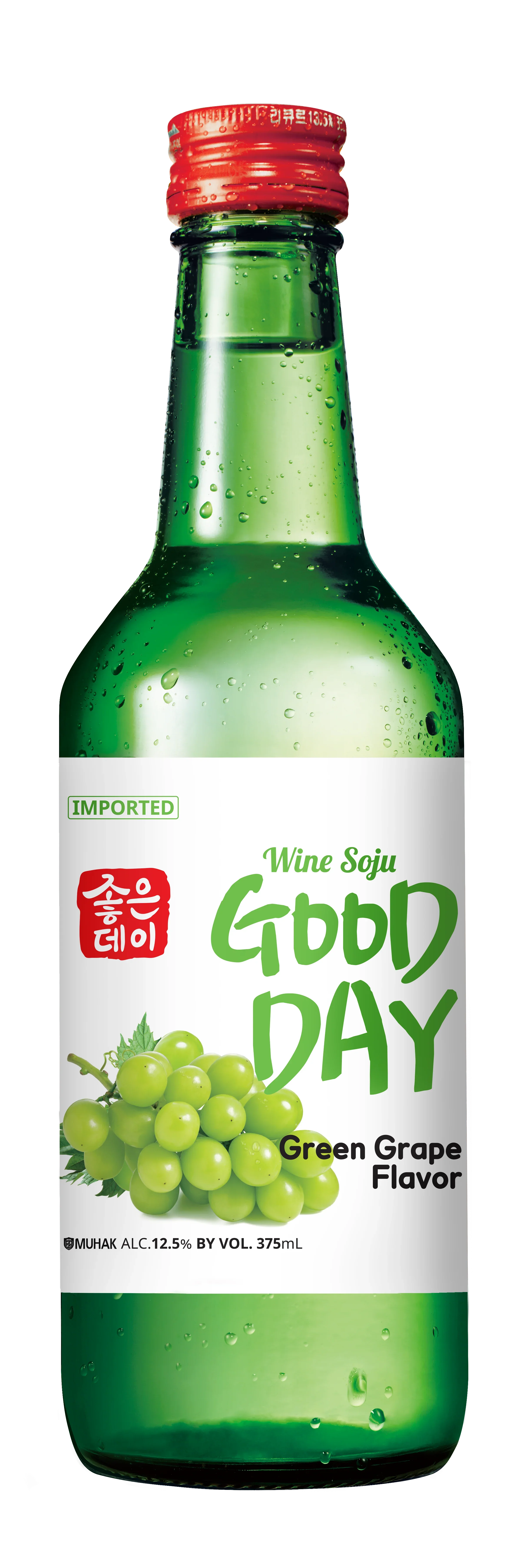Goodday Green Grape Soju 375ml