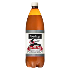 Goslings Diet Ginger Beer 1 L