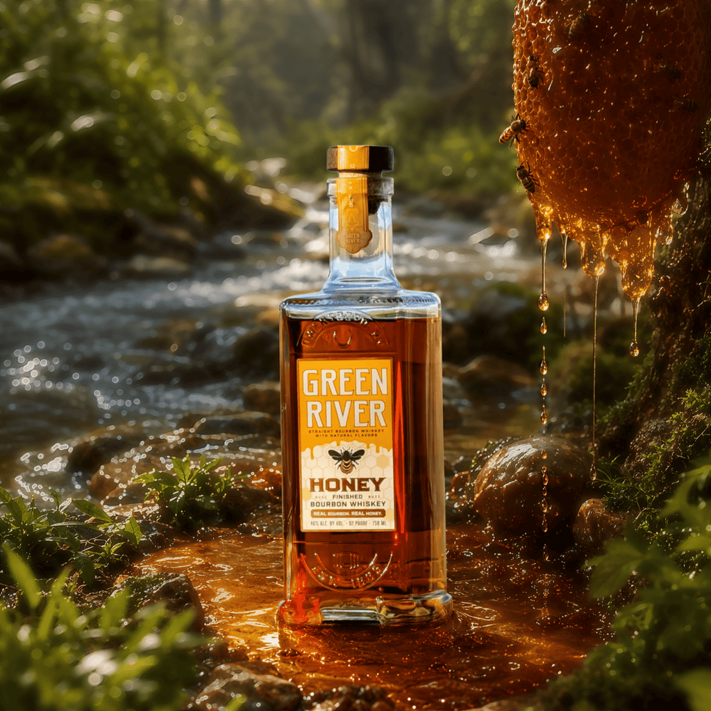 Green River Distilling Co. Honey Bourbon Whiskey 750ml