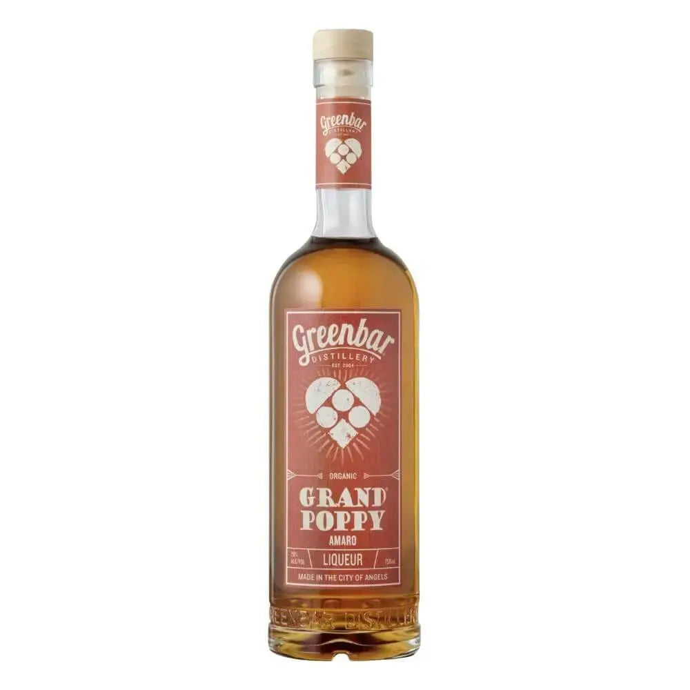 Greenbar Grand Poppy Amaro Bitter Liqueur 750ml