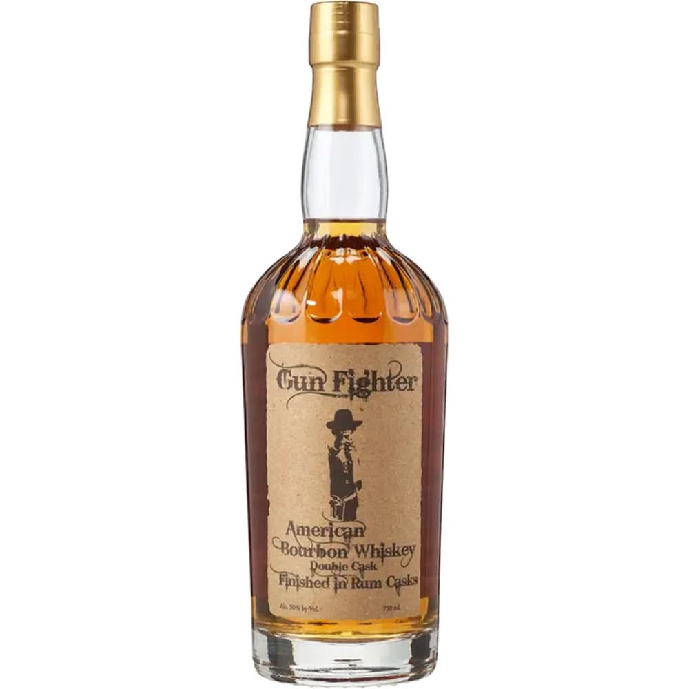 Golden Moon Gun Fighter Double Cask Finished In Rum Cask American Bourbon Whiskey 750ml