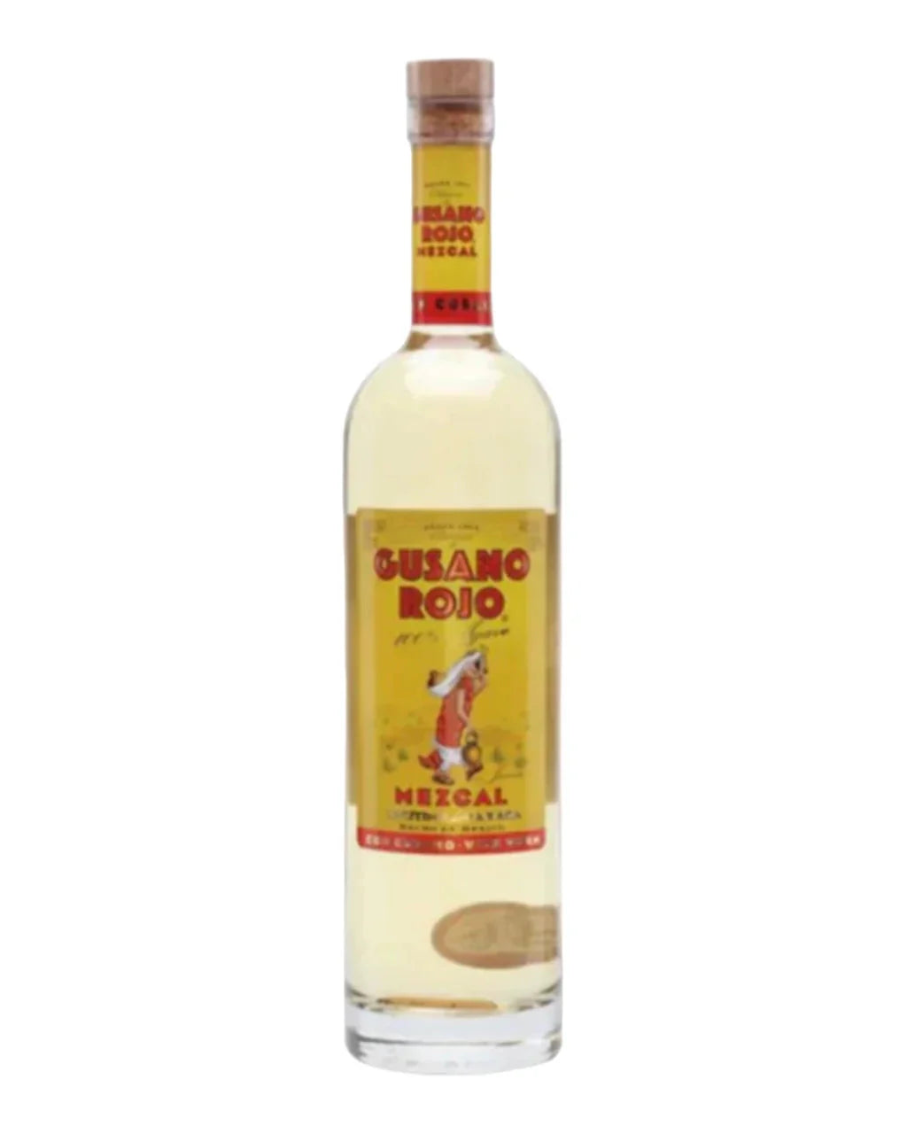 Gusano Rojo with Worm Artesanal Mezcal 750ml