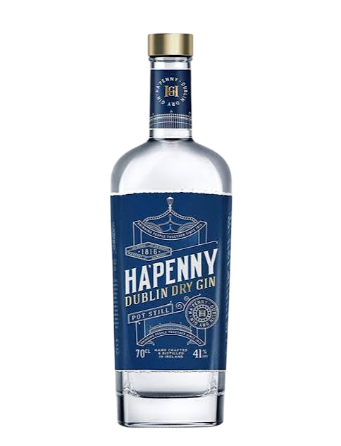 Ha'Penny Dublin Dry Gin 750ml