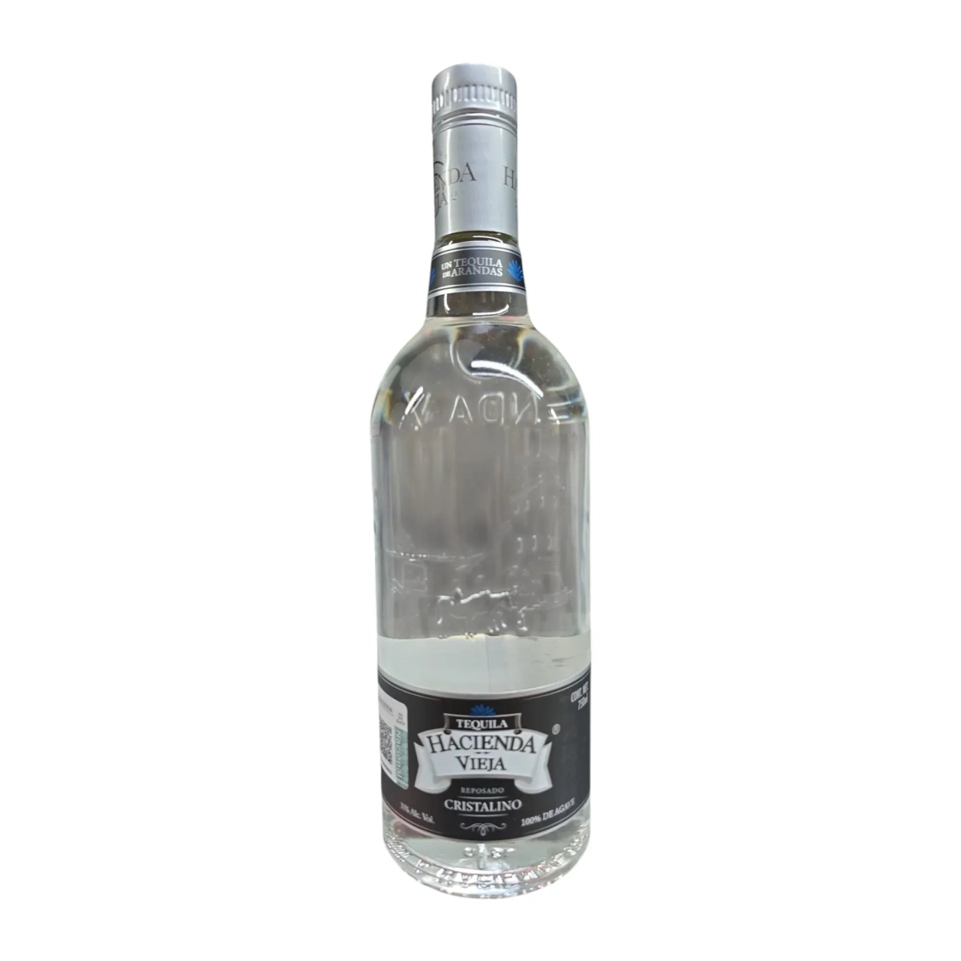 Hacienda Vieja Cristalino Reposado Tequila 750ml