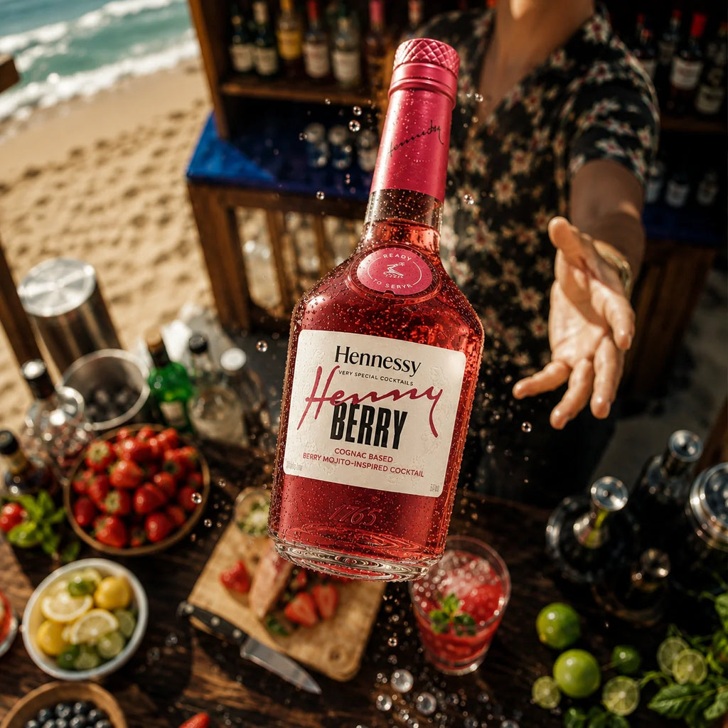 Hennessy Henny Berry Cognac Based Berry Mojito Style Cocktail 375ml
