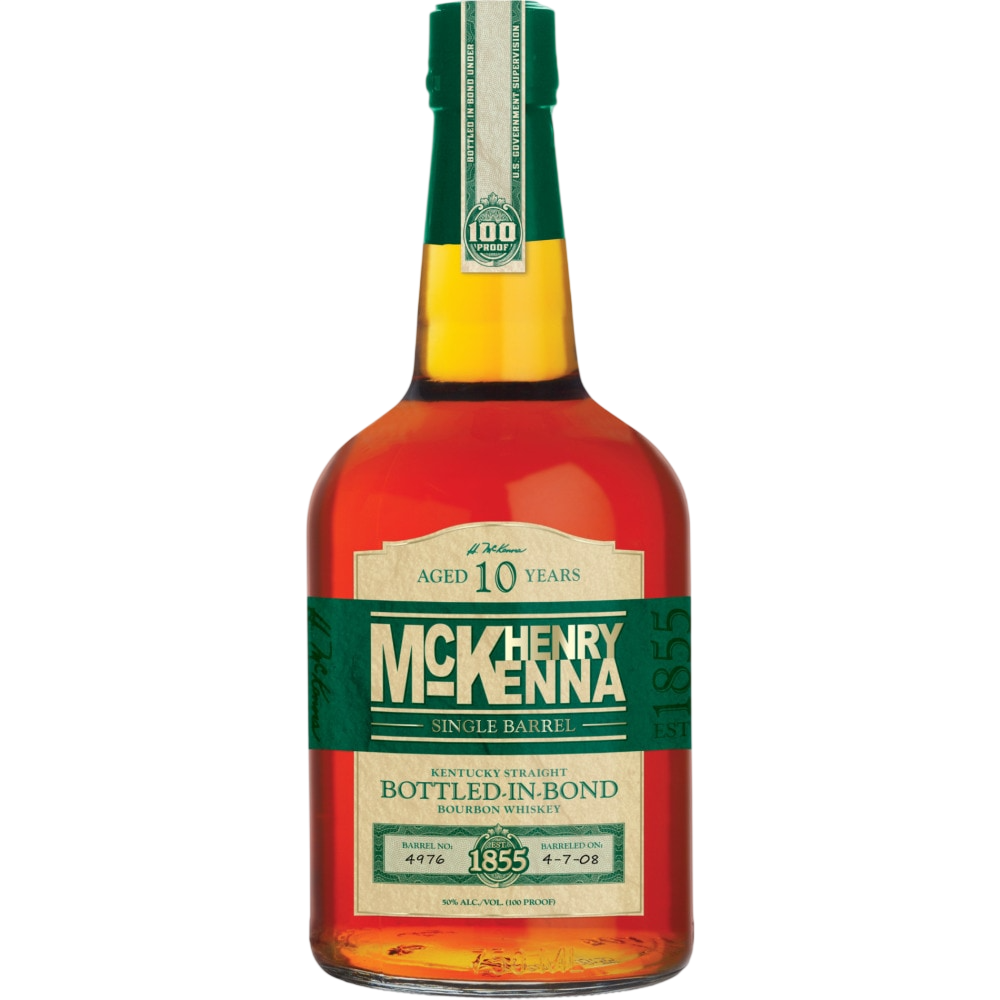 Henry McKenna Single Barrel Bottled in Bond 10 year 750 ml