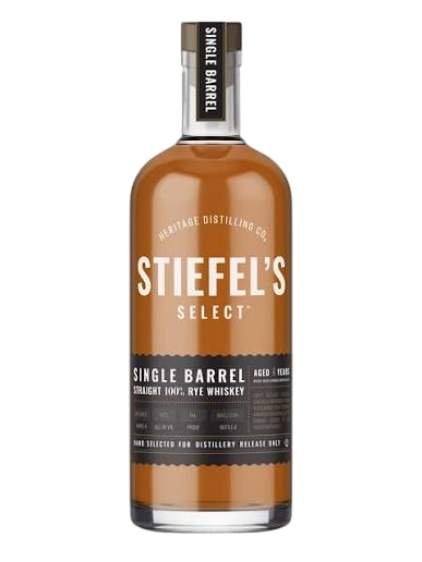 Heritage Distilling Co. Stiefel's Single Barrel 4 Grain Bourbon 750 ml