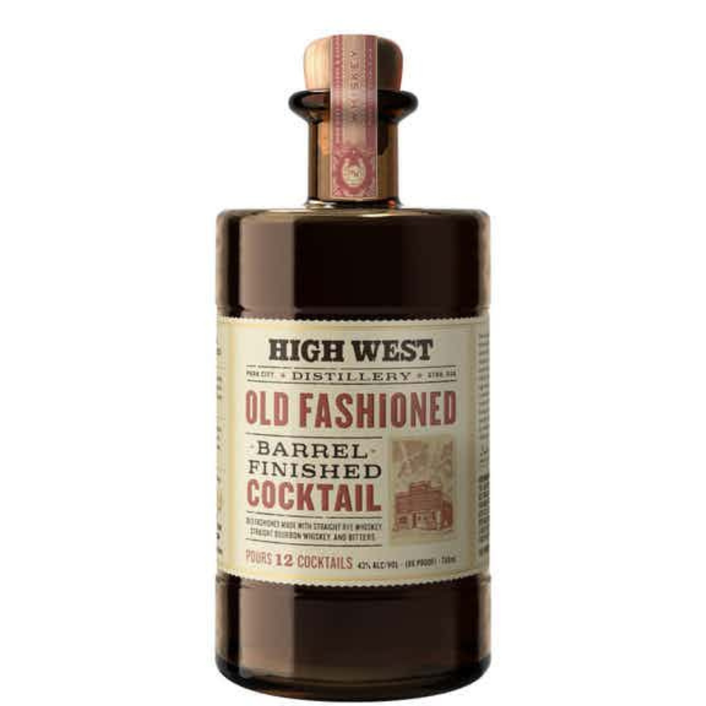 High West Distillery Old Fashioned Barrel Finished Cocktail 750ml