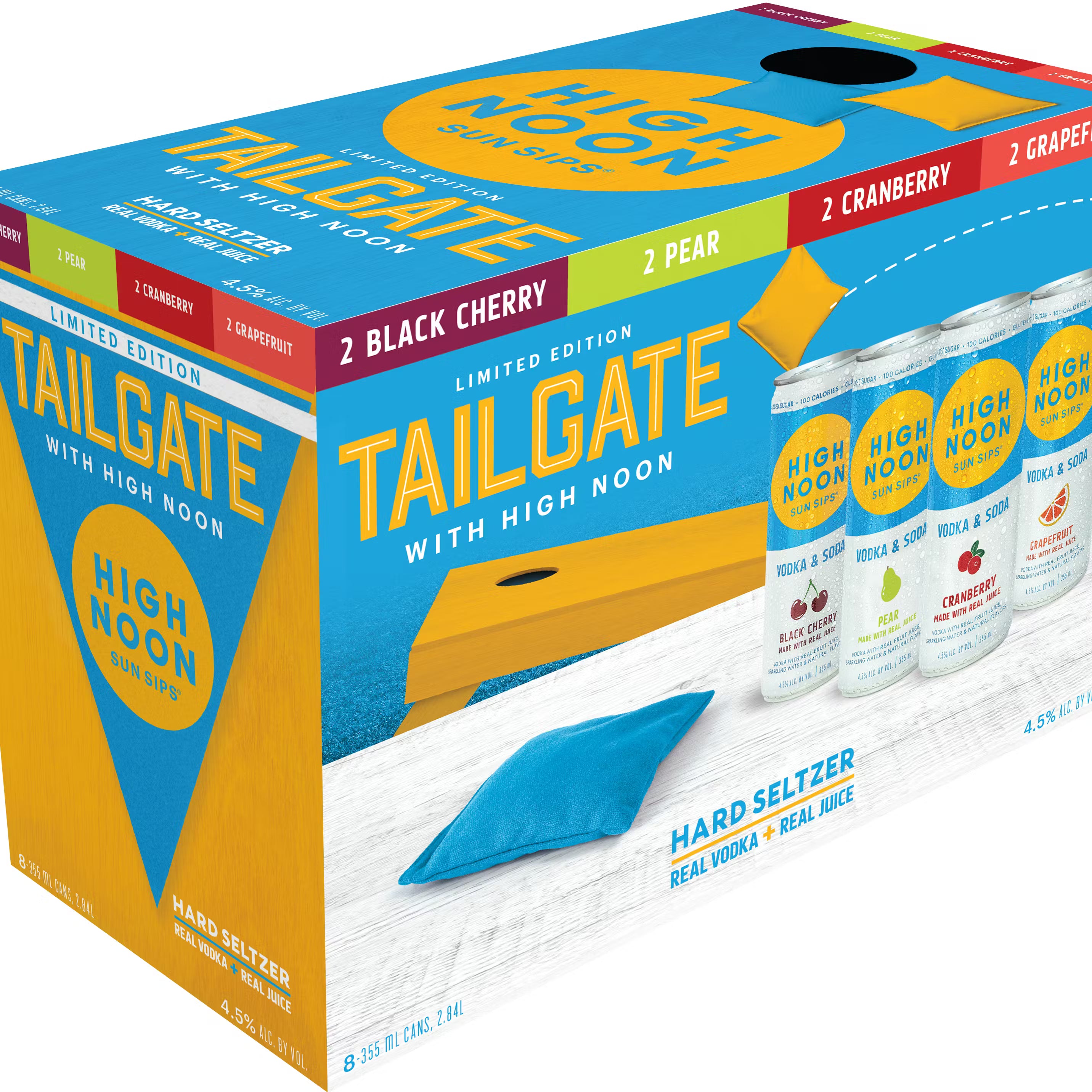 High Noon Tailgate Hard Seltzer 12-Oz Variety 8-Pack