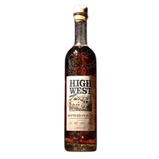 High West Distillery Bottled  In Bond Straight Bourbon Whiskey Btach No 25G09 750 ml