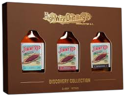 High Wire Distilling Co Jimmy Red Discovery Collection 3 Pack Gift Set 100 ml