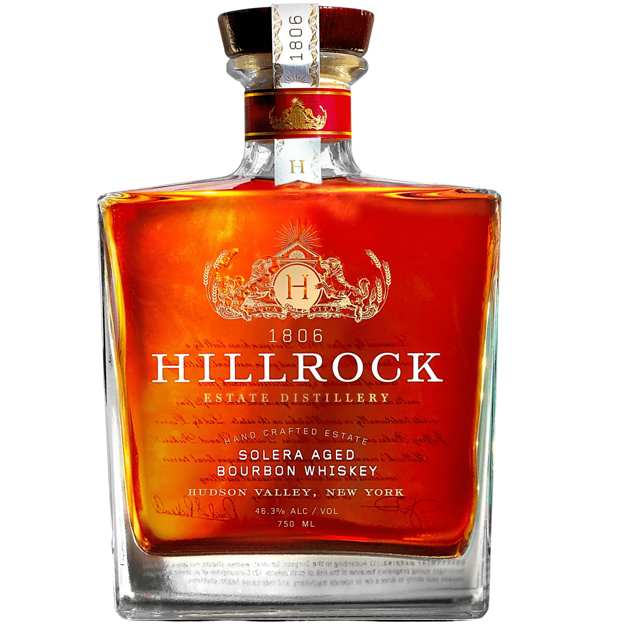 Hillrock Solera Aged Bourbon Whiskey 750 ml