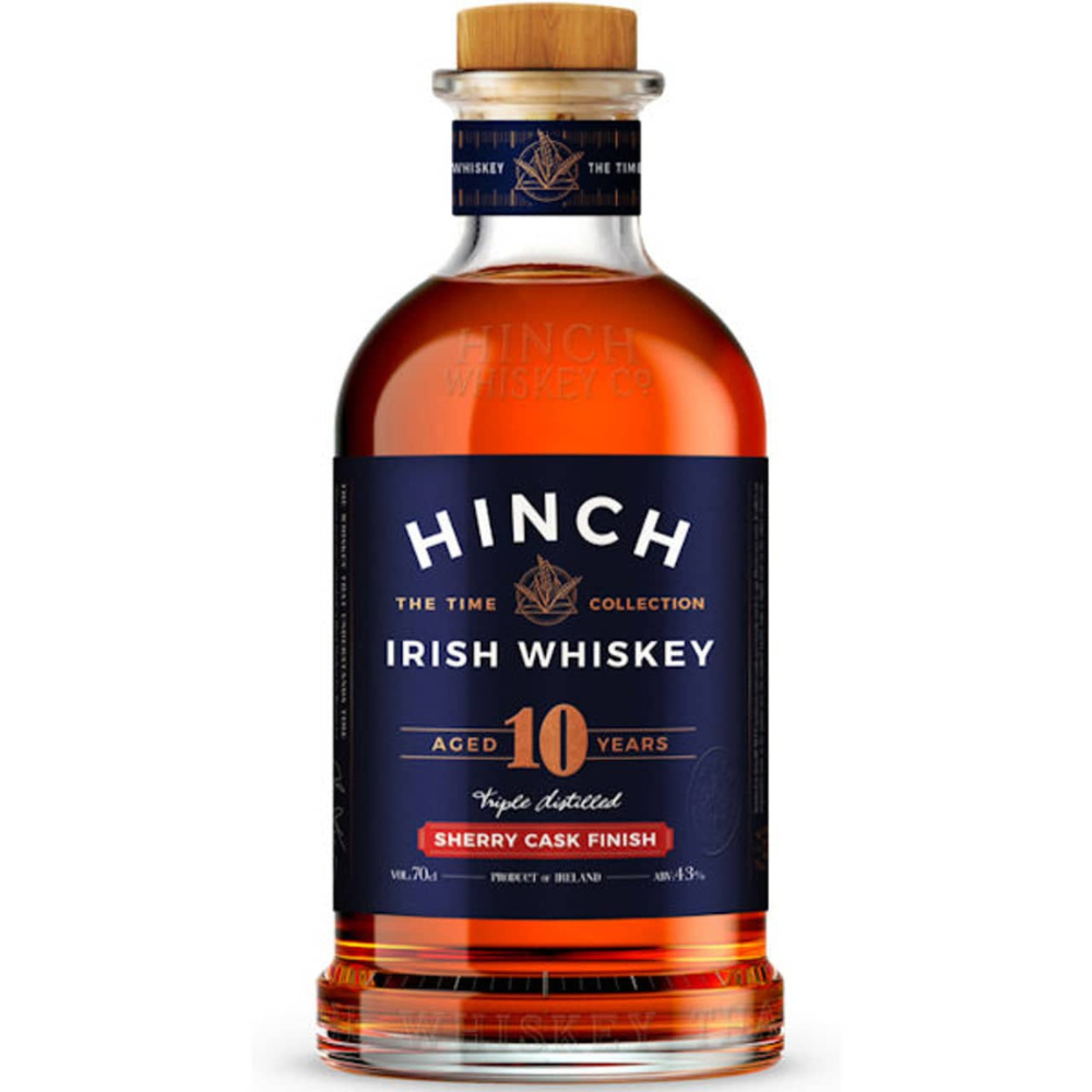Hinch Sherry Cask Finish 10 Year Old Irish Whiskey 750ml