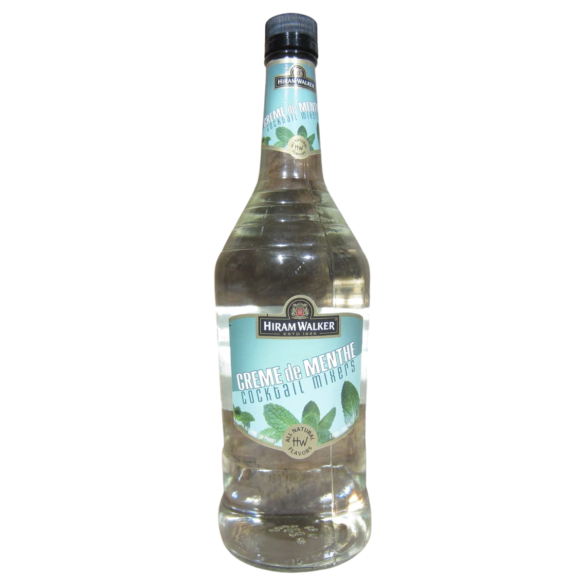 Hiram Wa;ker Creme de Menthe Cocktail Mixers 1L