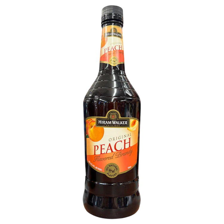 Hiram Walker Peach Original Flavored Brandy 750 ml