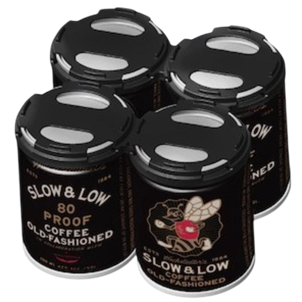 Hochstadter's Slow & Low Coffee Old-Fashioned 100ml 4pk