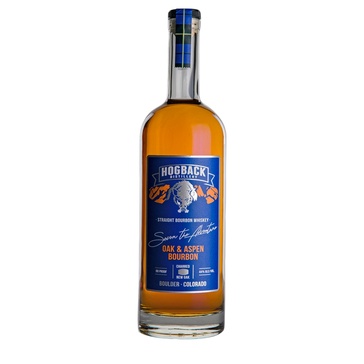 Hogback Distillery Oak & Aspen Bourbon Single Barrel #32 750ml