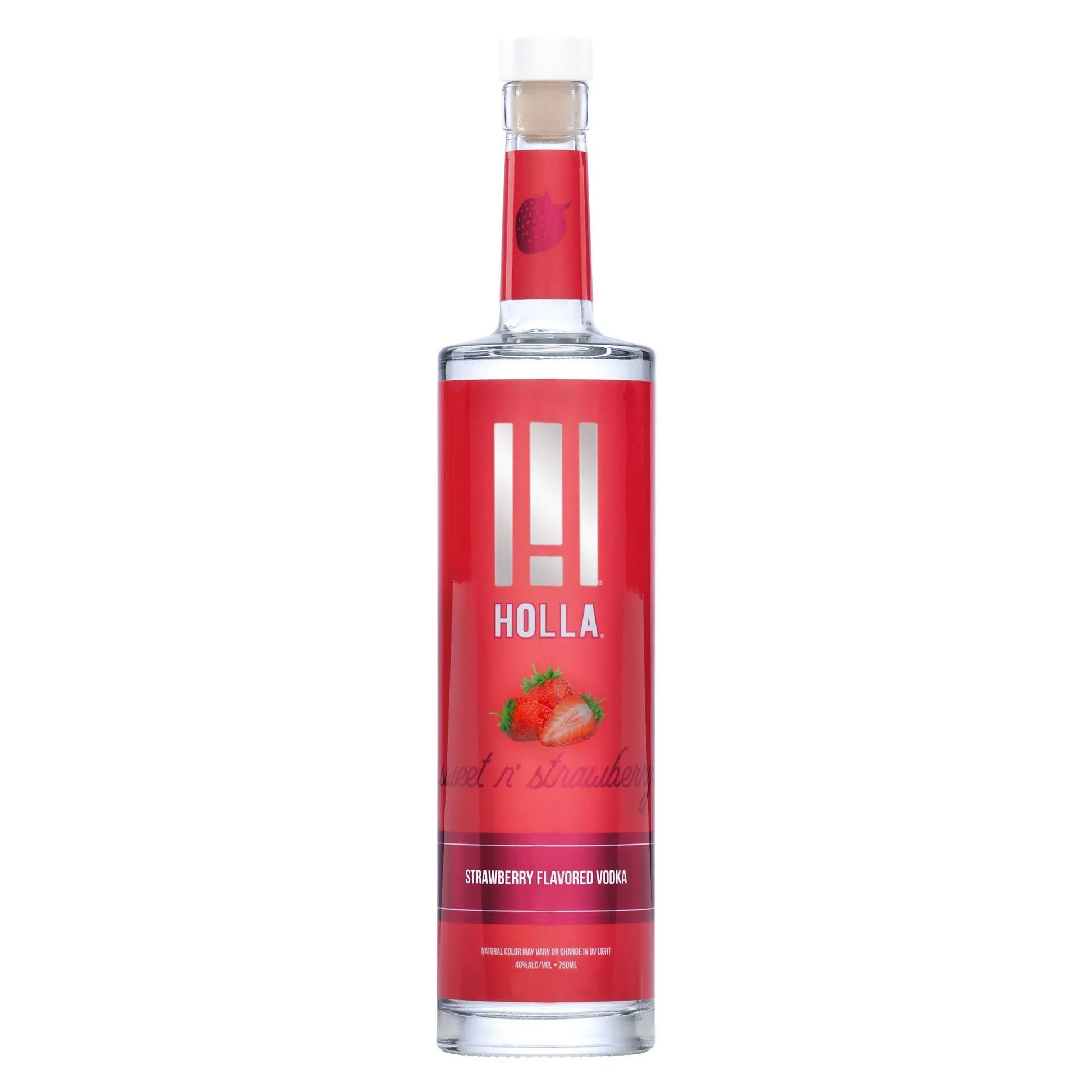 Holla Vodka Sweet N' Strawberry Vodka 750ml