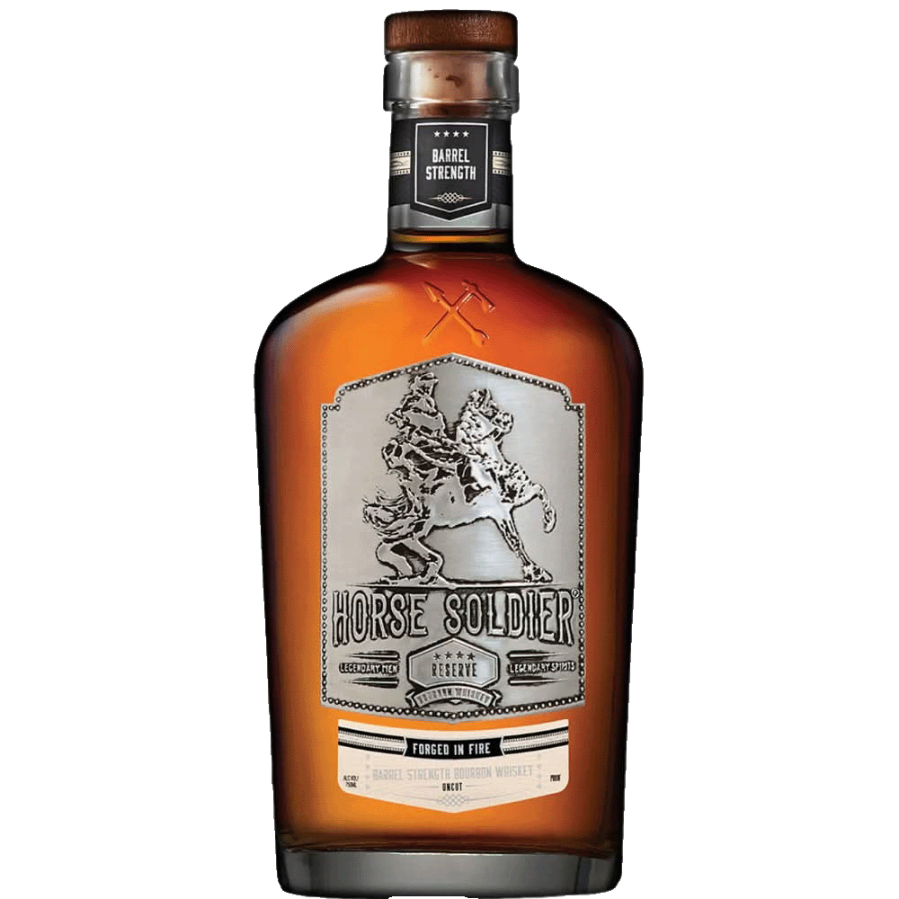 American Freedom Distillery Horse Soldier Reserve Barrel Strength Bourbon Whiskey 750ml