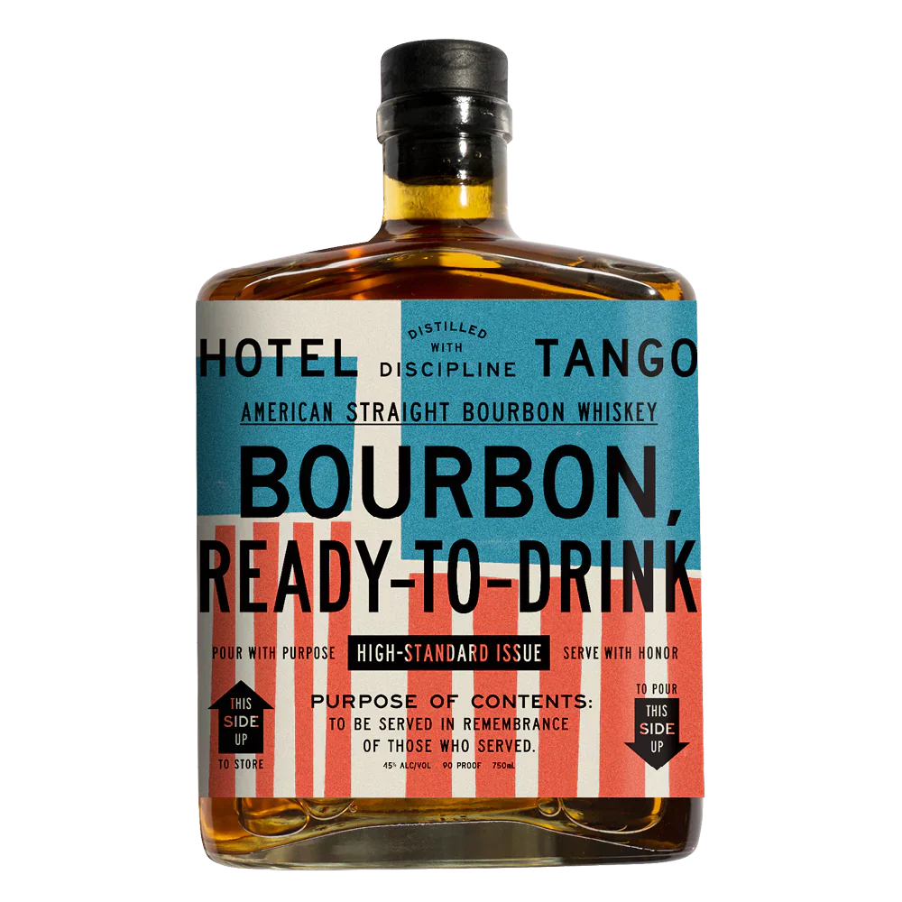 Hotel Tango Distillery 2 Year Old Red White & Bourbon Ready-To-Drink American Straight Bourbon Whiskey 750ml