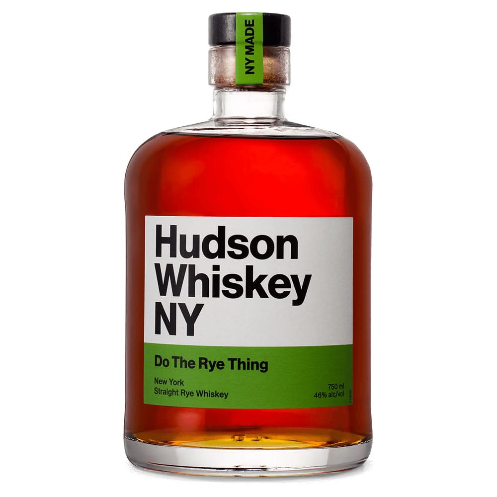 Tuthilltown Spirits Hudson Whiskey NY Do the Rye Thing Straight Rye Whiskey 750ml