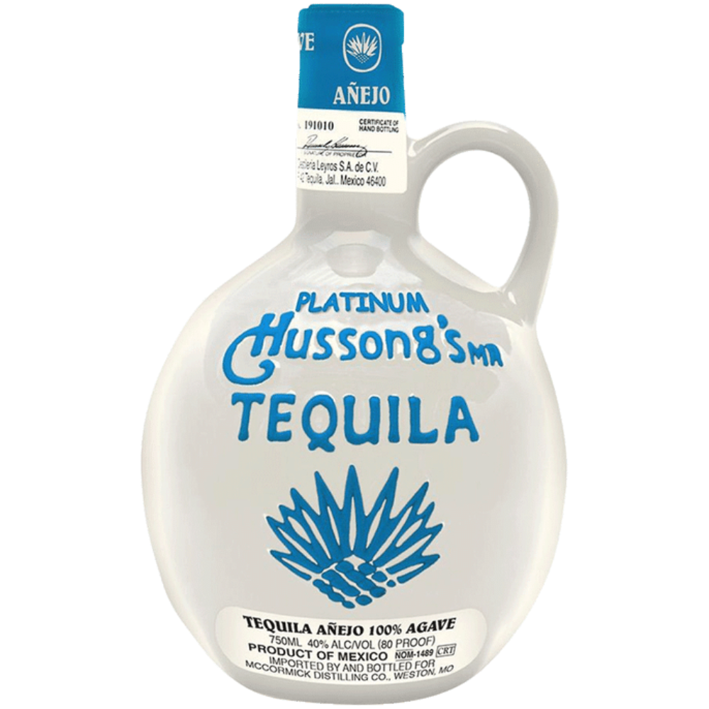Hussong's Mr Platinum Anejo Tequila 750ml