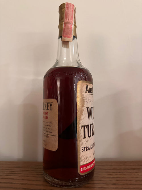 1963 Wild Turkey 8 Year 101 Proof "New York, NY" Austin Nichols 4/5 Quart