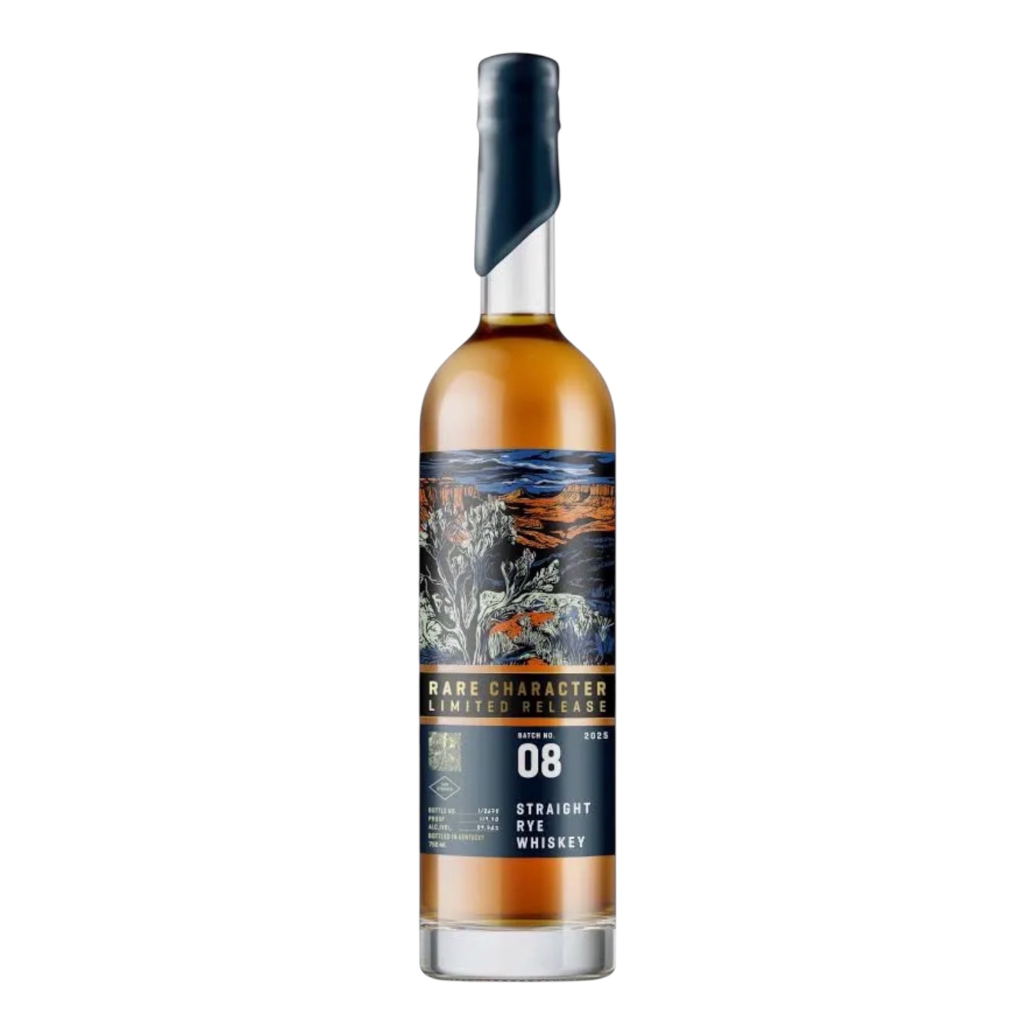 Rare Character Limited Release Batch 8 Straight Rye Whiskey 750ml