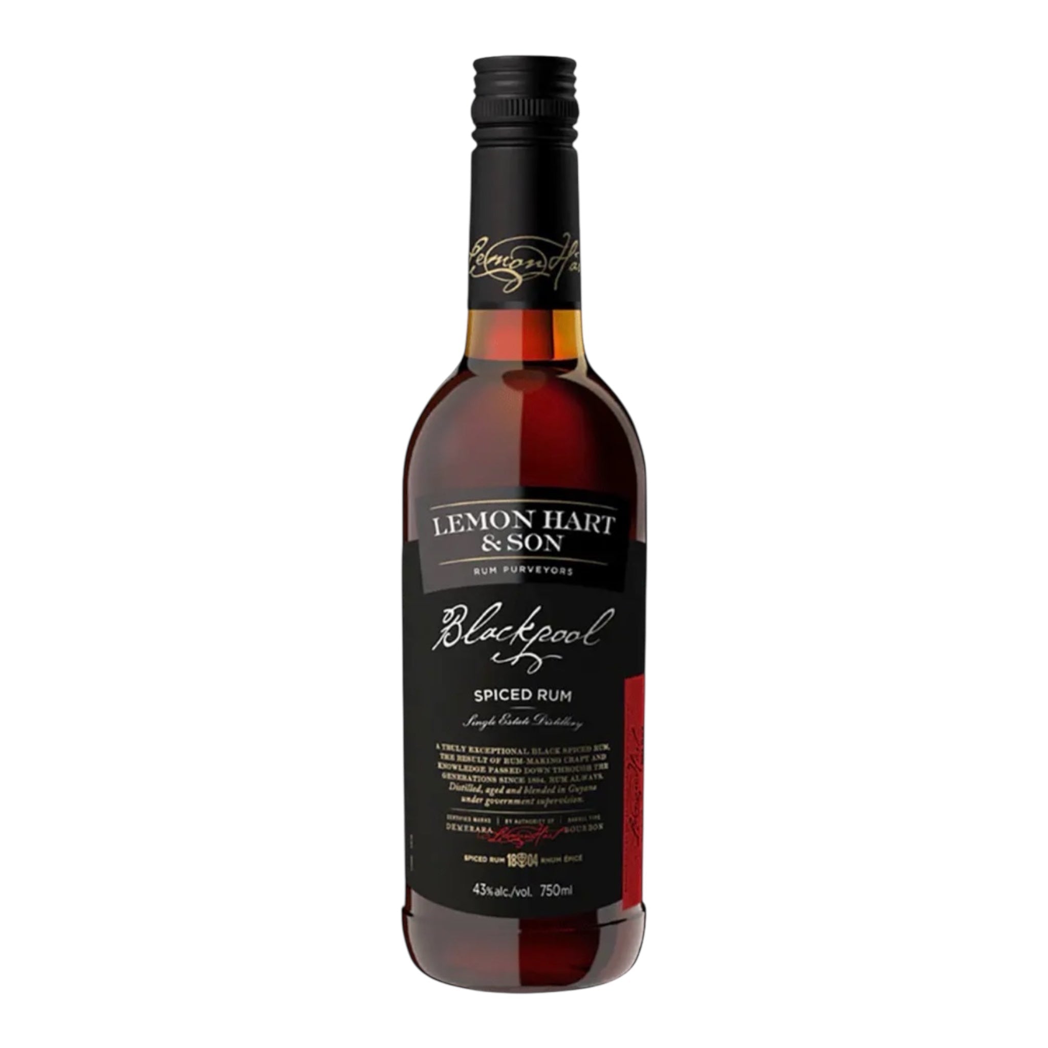 Lemon Hart Blackpool Spiced Rum 750ml