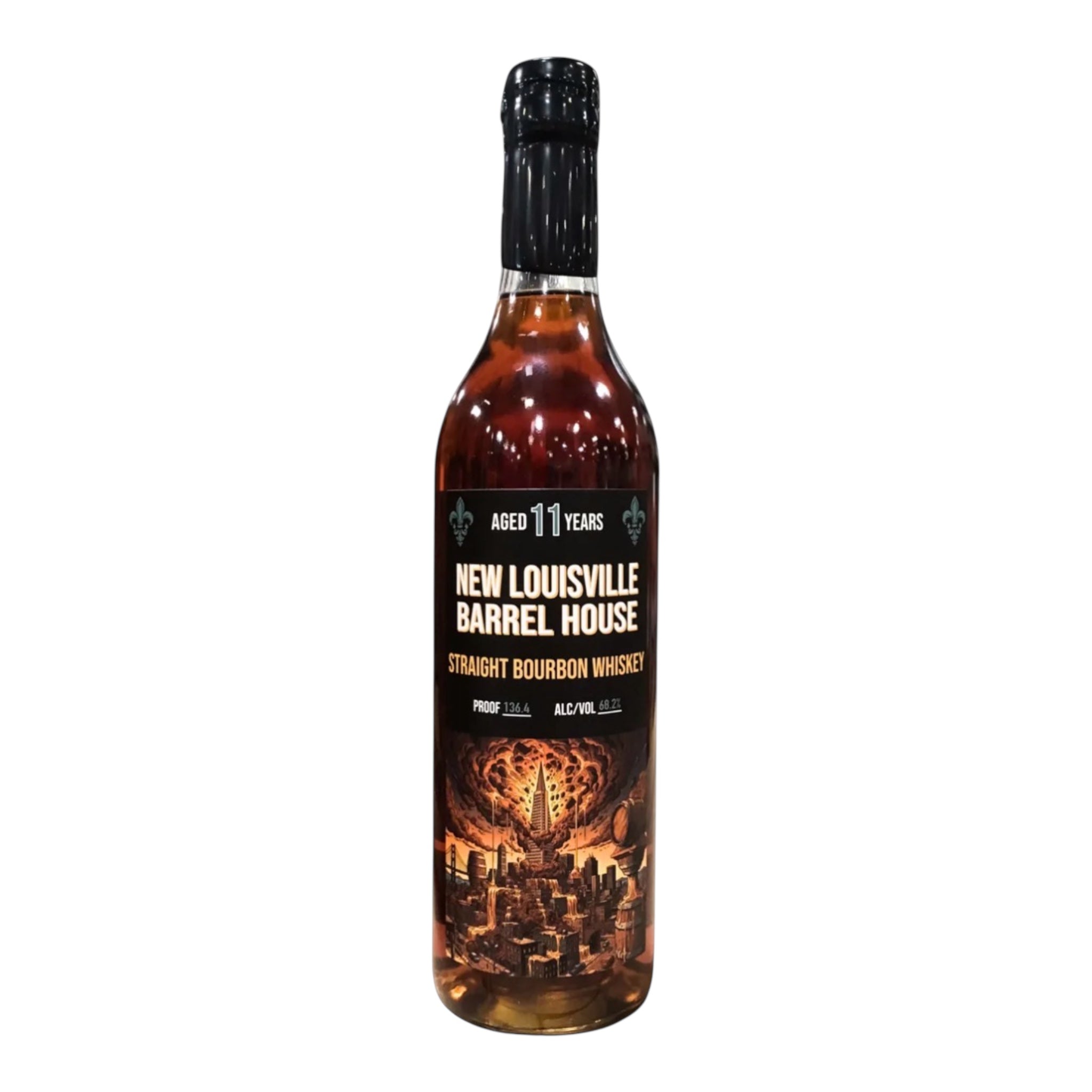 New Louisville 11 Year Old Cocoa Bay Straight Bourbon Whiskey 750ml