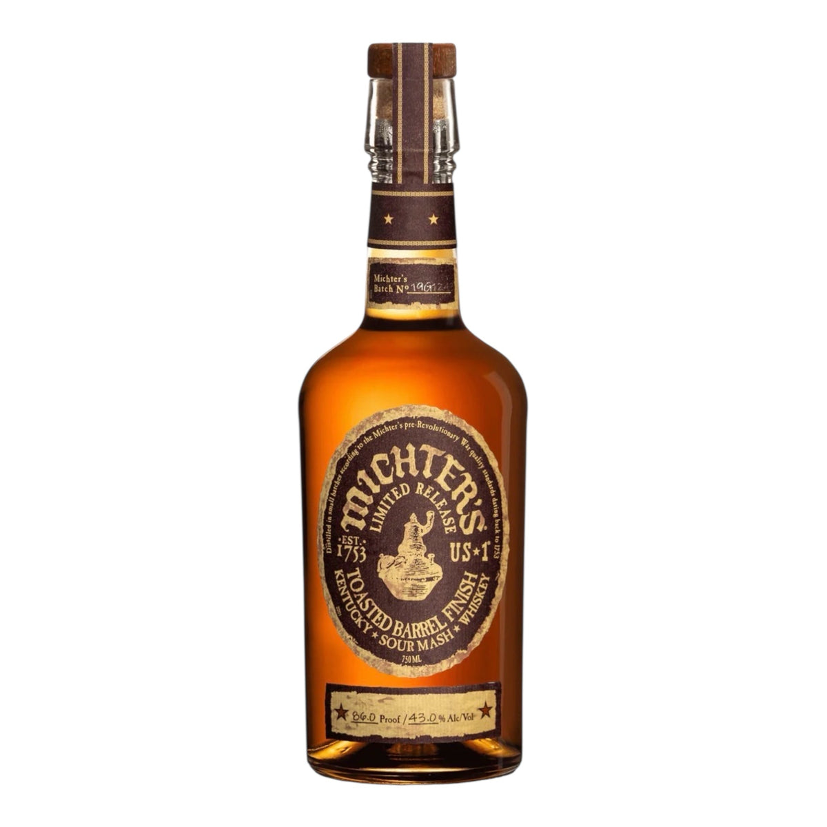2025 Michter's US-1 Limited Release Toasted Barrel Finish Sour Mash Bourbon Whiskey 750ml