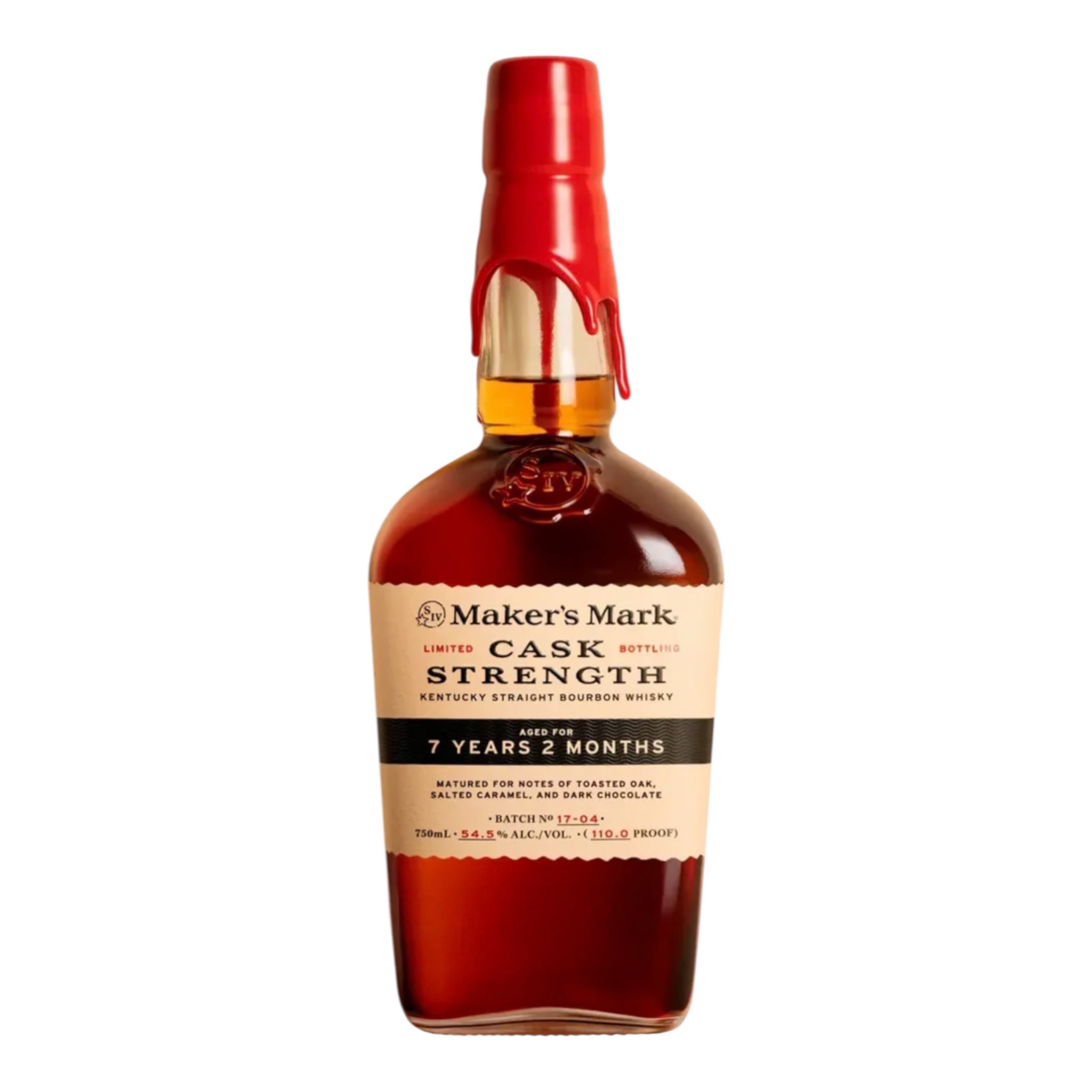 Maker's Mark Cask Strength 7 Year Old Kentucky Straight Bourbon Whisky 750ml
