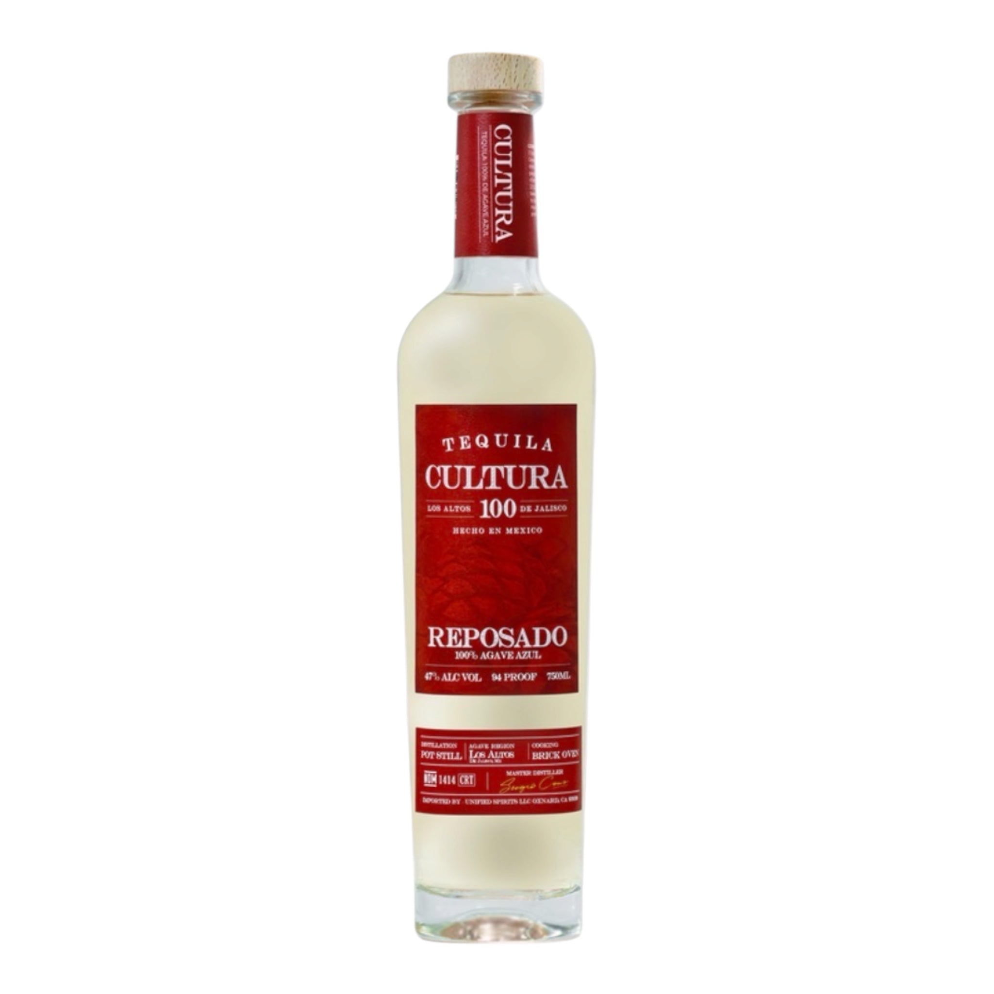 Cultura High Proof Reposado Tequila 750ml
