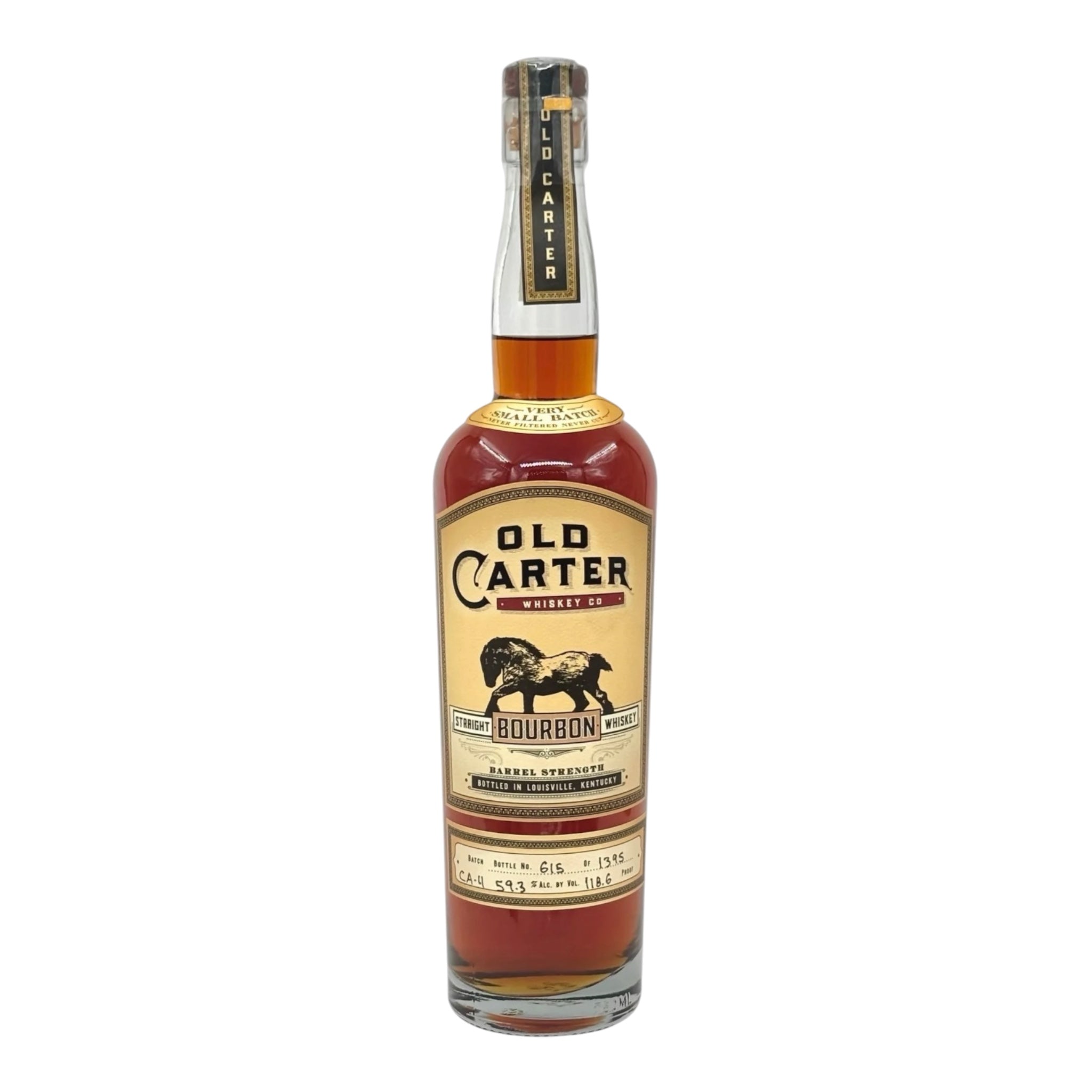 Old Carter Very Small Batch #4-CA Straight Bourbon Whiskey 750ml