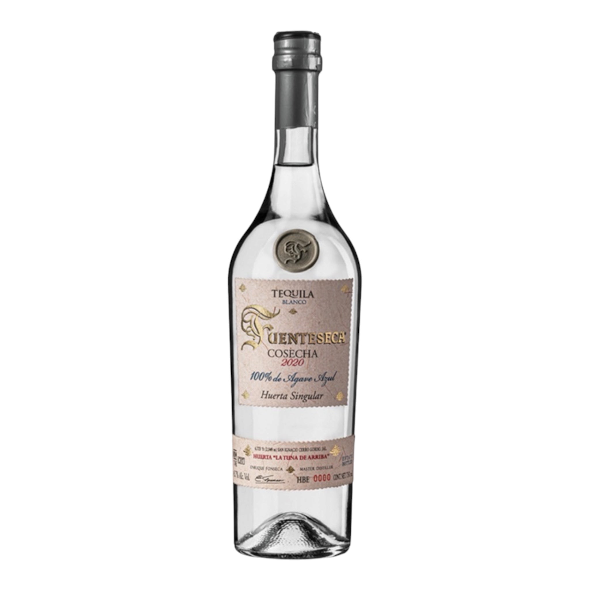 2020 Fuenteseca Cosecha La Tuna De Arriba Blanco Tequila 750ml