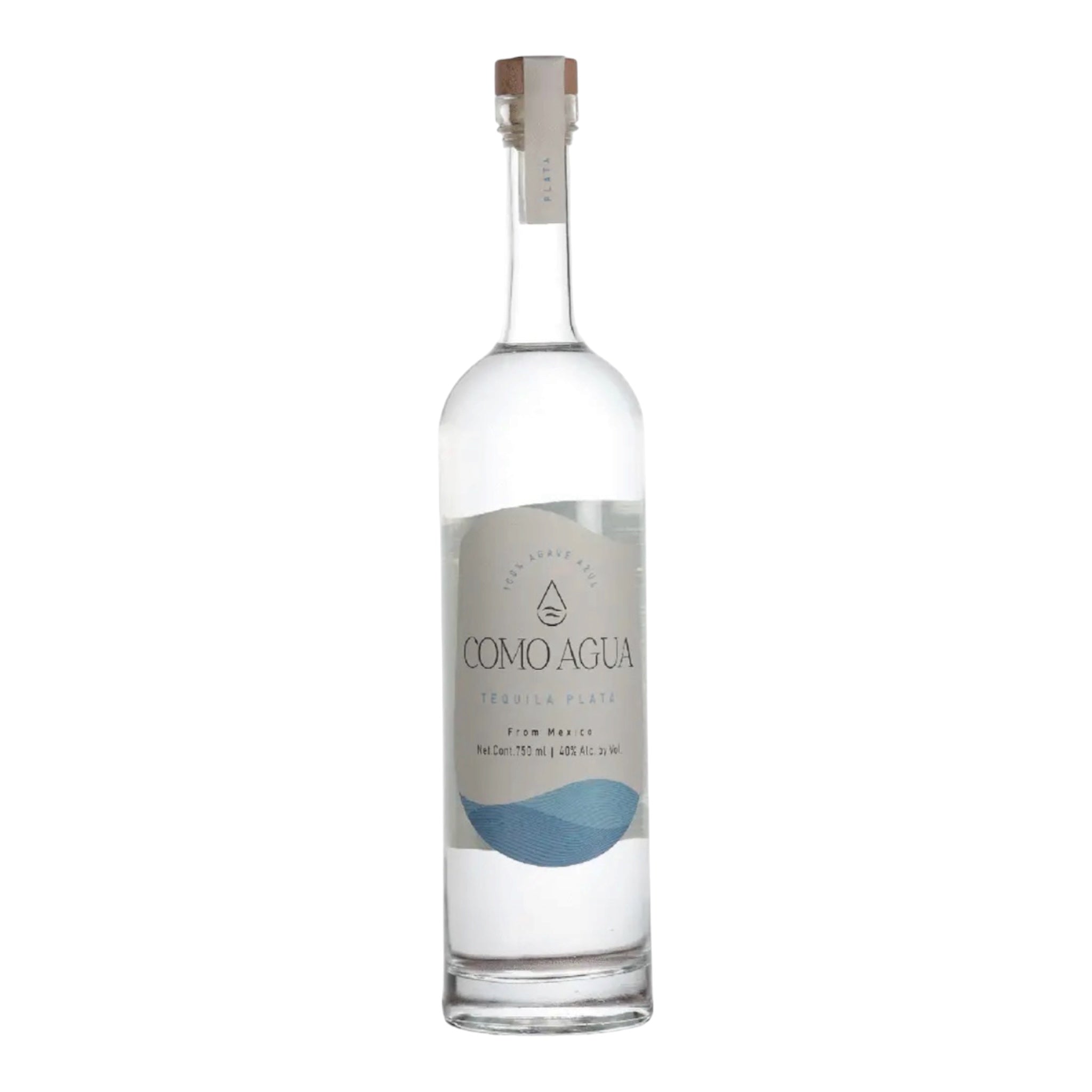 Como Agua Plata Tequila 750ml