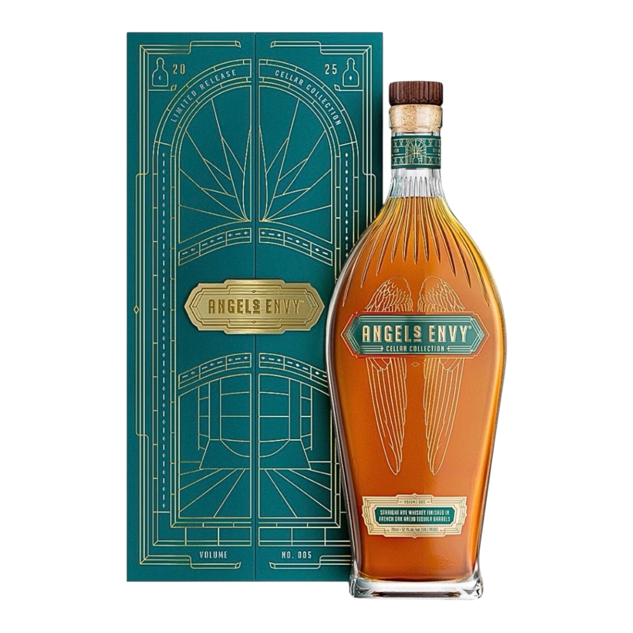Angel's Envy Cellar Collection Vol. 5: Straight Rye Finished in French Oak Extra Anejo Tequila Barrels