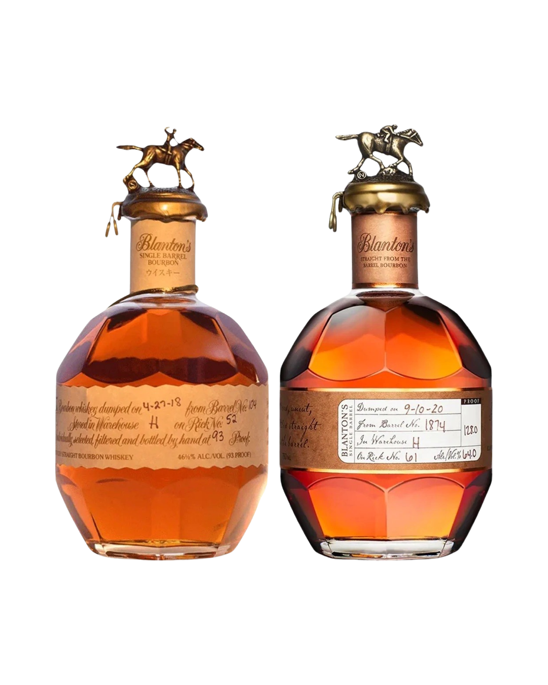 Blanton's Red Label & Blanton's SFTB Straight From Barrel Bundle 2-Pack
