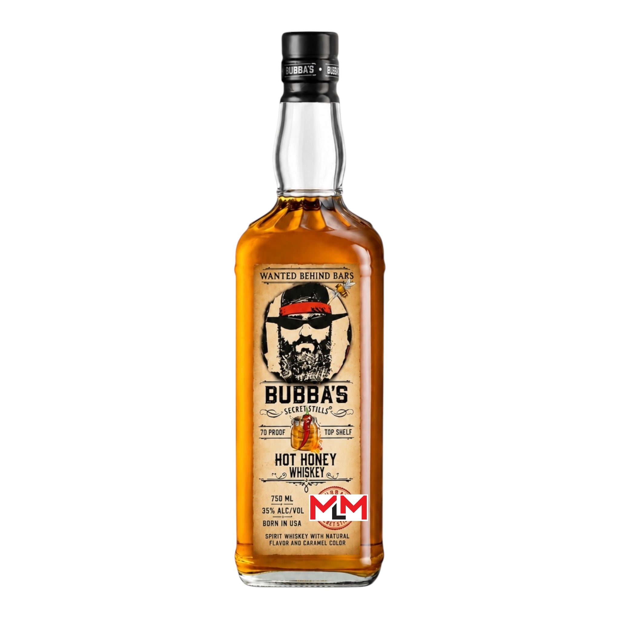 Bubba’s Hot Honey Whiskey 750ml