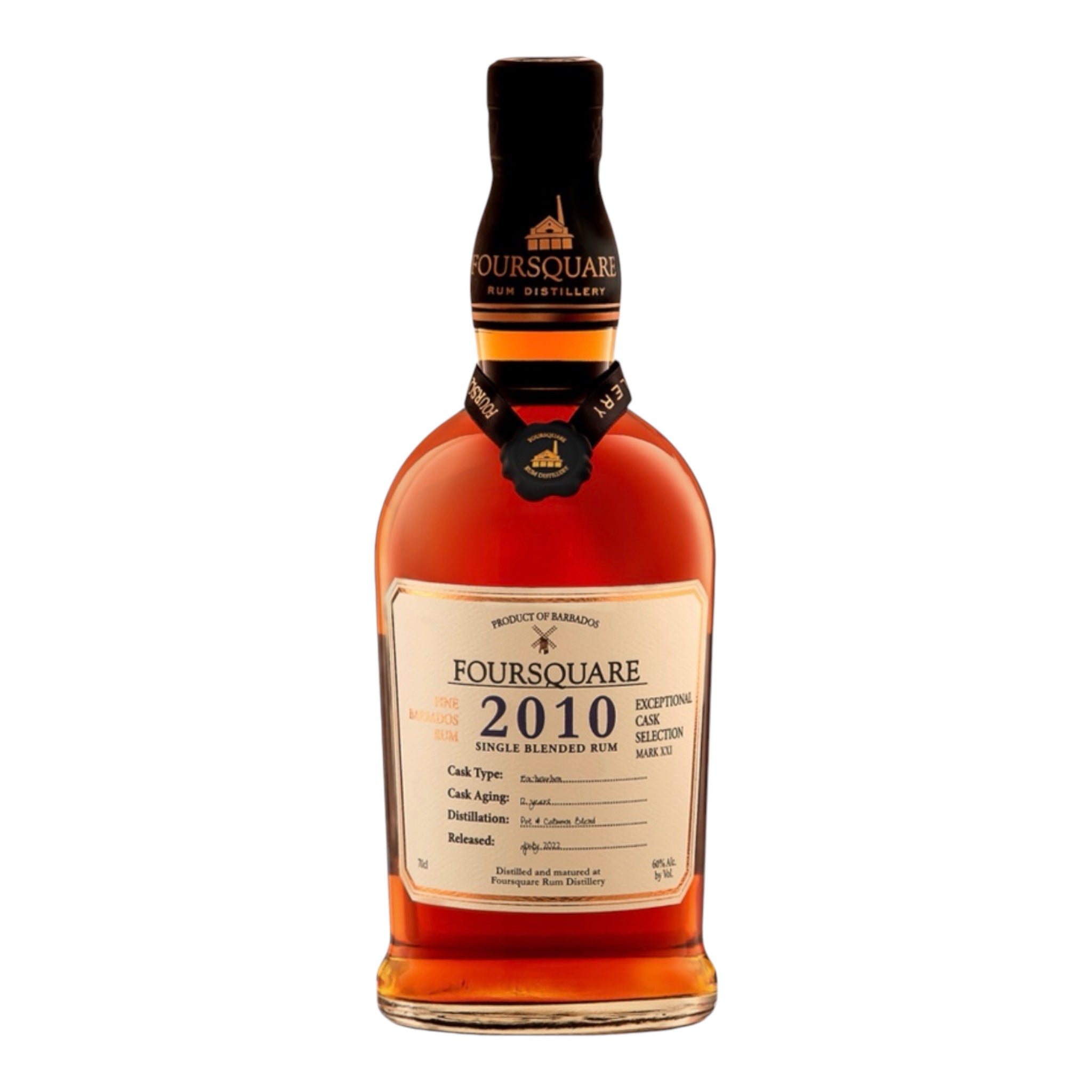 2010 Foursquare Rum Distillery 'Vintage' Single Blended Rum 750ml
