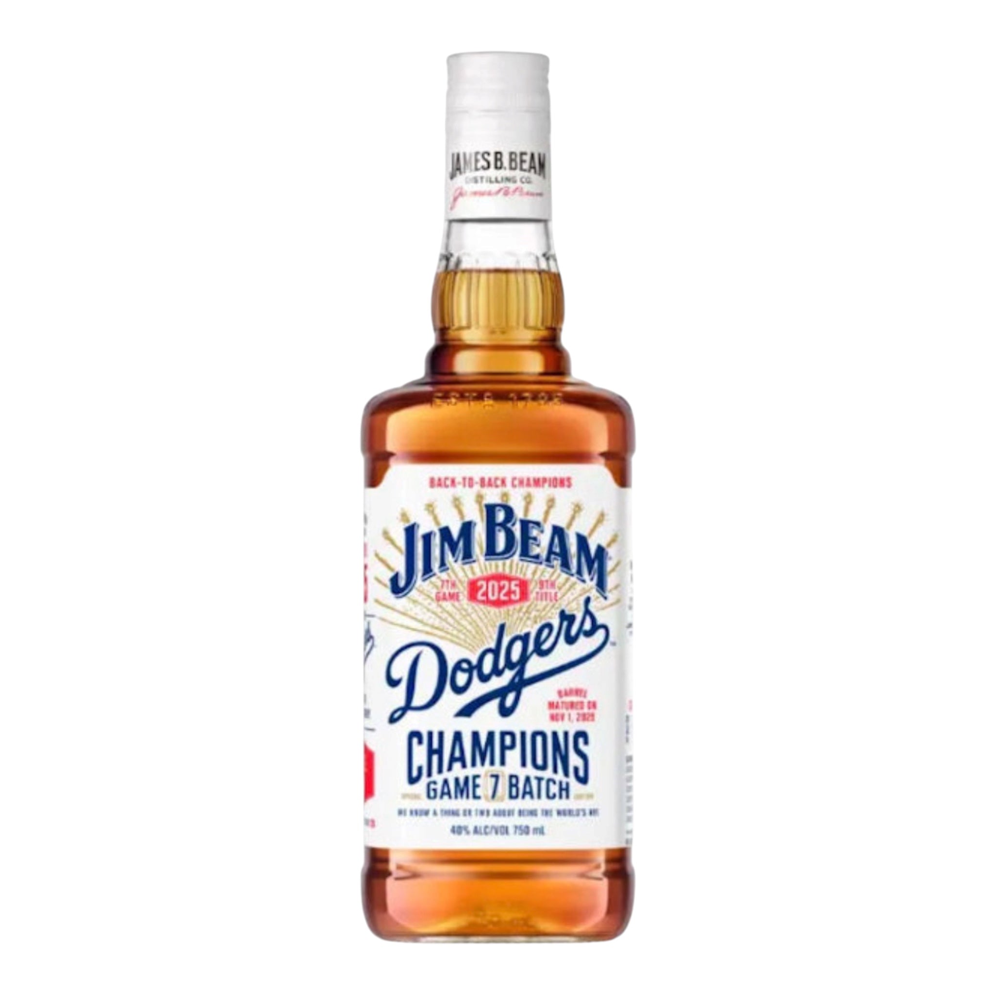 Jim Beam Dodgers Game 7 Batch 2025 Special Edition Bourbon (Limit 6)