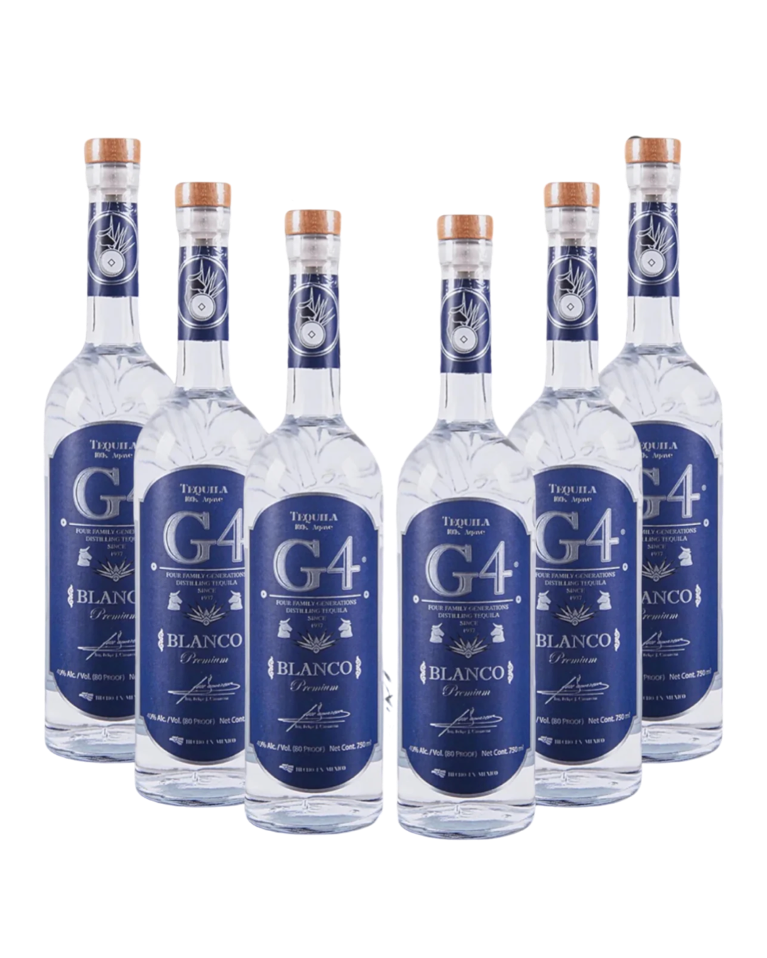 G4 Blanco Tequila Bundle 6-Pack