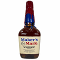 2001 Makers Mark It's That Time of Year Again Red/Blue Wax Kentucky Straight Bourbon Whisky 1Lt